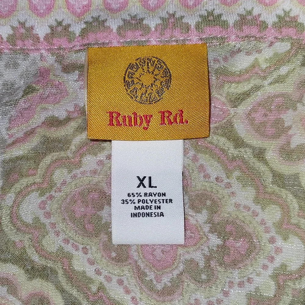 Ruby Rd. Boho Blouse - Picture 5 of 9